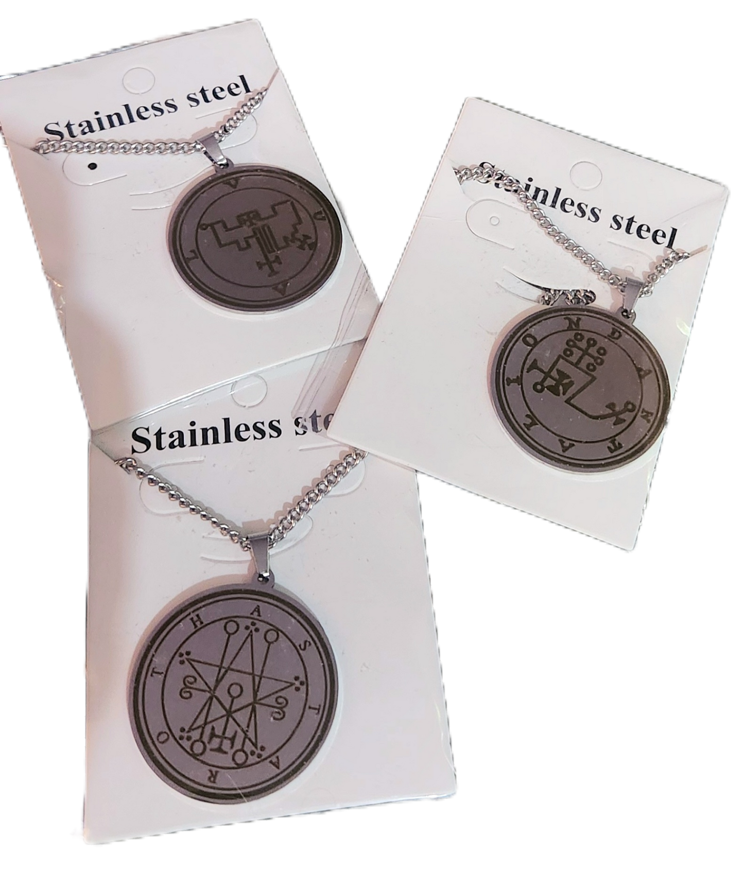 ☆Demonic Seal Necklace (ars goetia / goetian / solomonic)☆