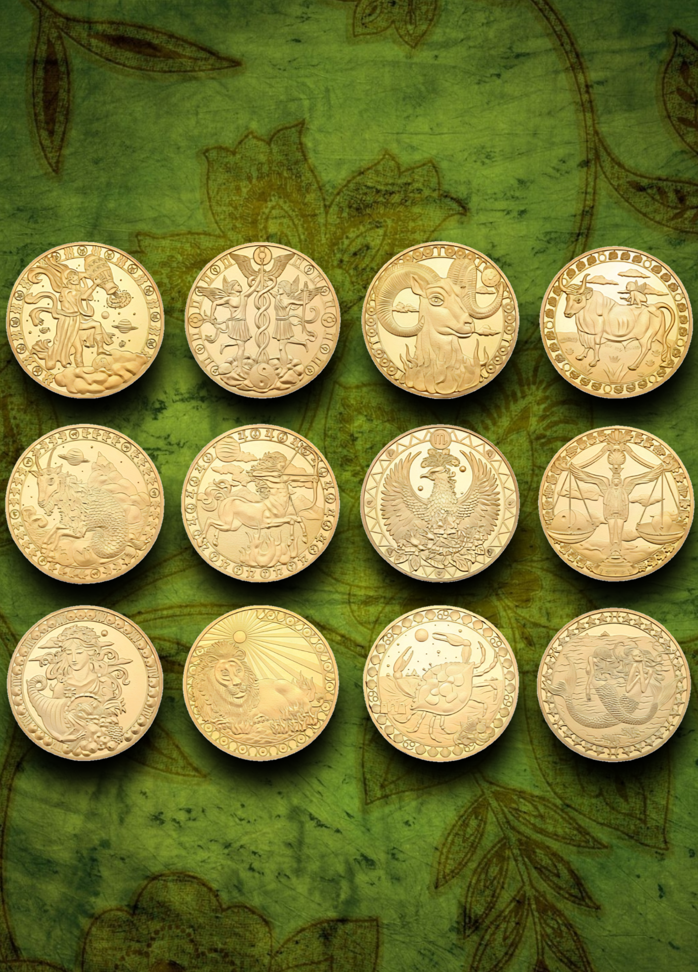 💰☀️ ZODIAC LUCK AMULET COIN ☀️💰