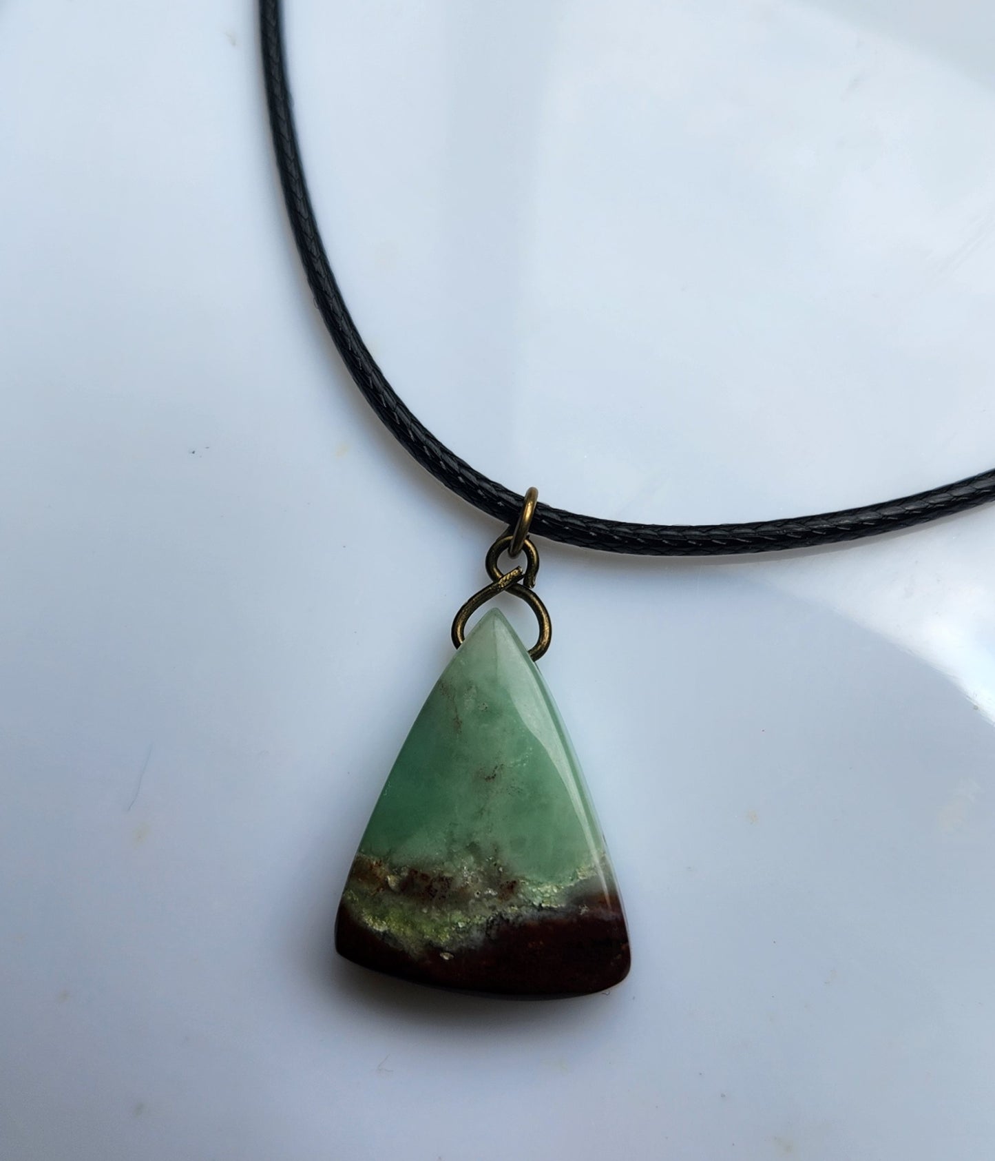 ꩜ ❤️ Chrysoprase necklace ❤️ ꩜