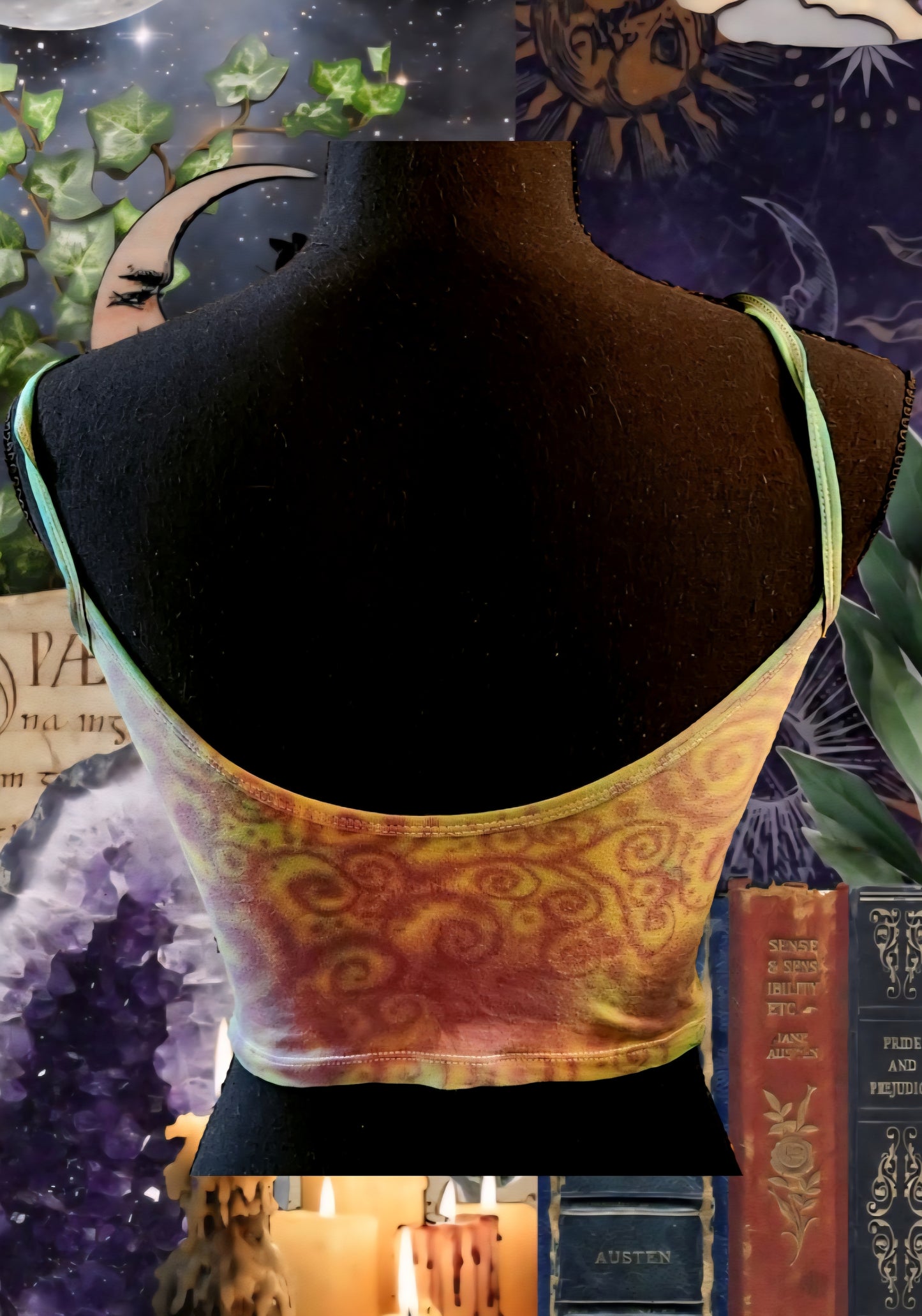 ✨️upcycled bralette/crop tank!✨️