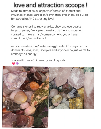 ✨️All crystal scoop options!✨️