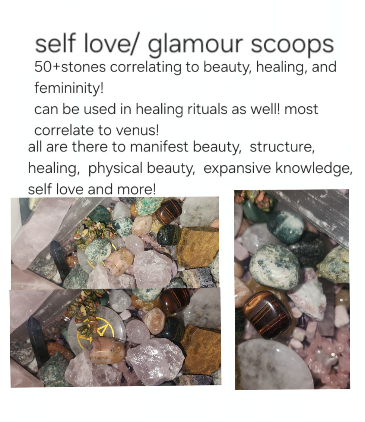 ✨️All crystal scoop options!✨️