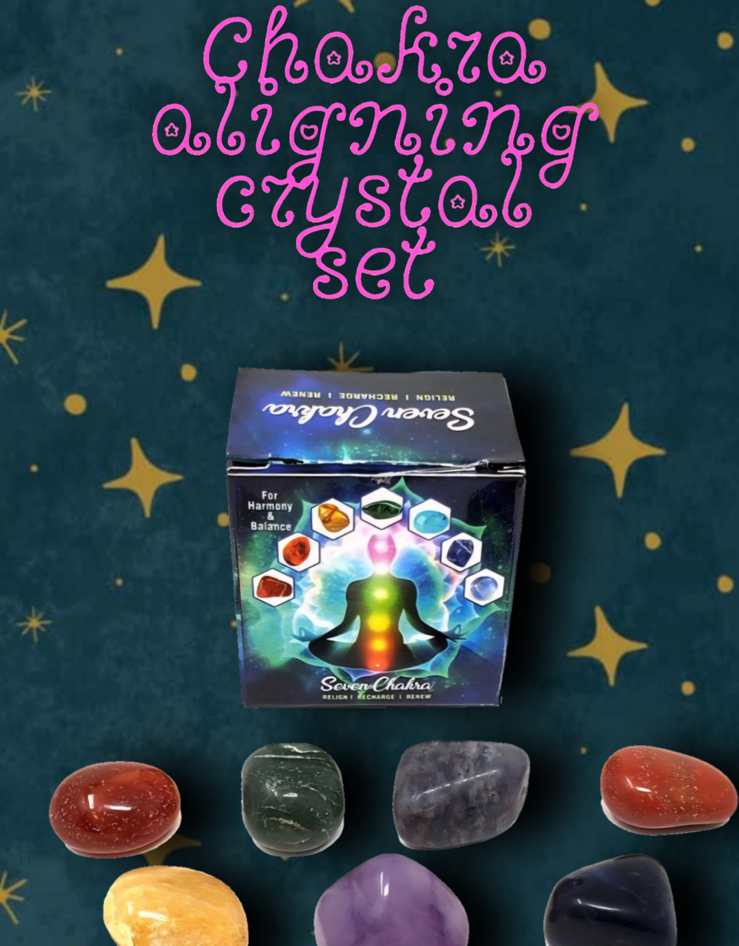 ✨️Chakra Crystal Set✨️