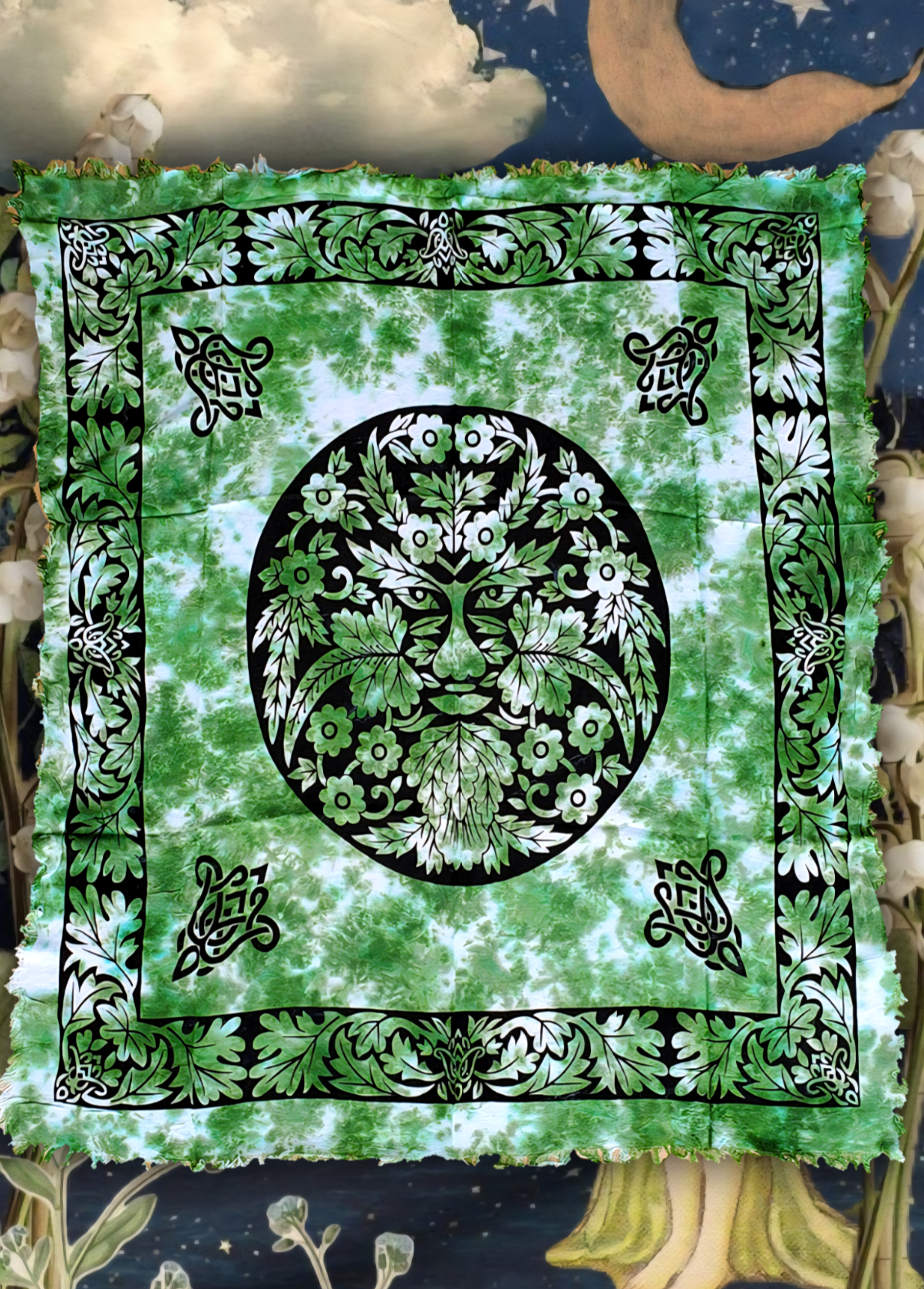 ✨️🍃Green Witch Altar cloth✨️🍃