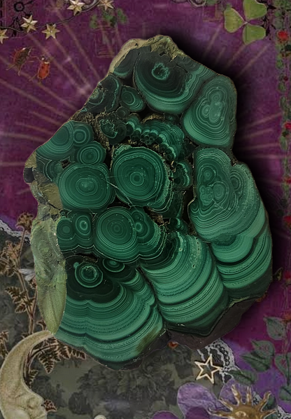 ☘️✨️XL authentic Malachite slab⭐️☘️
