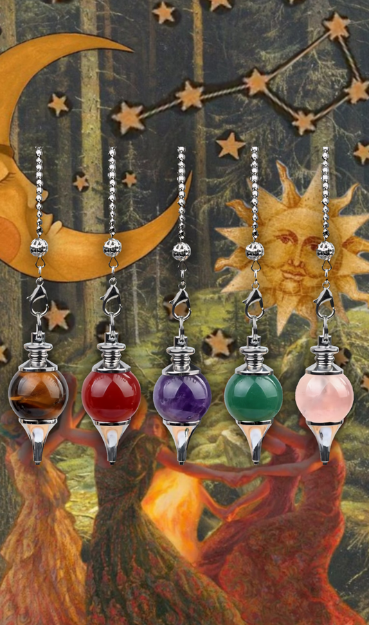 🔮 Spherical Crystal Pendulums 🔮