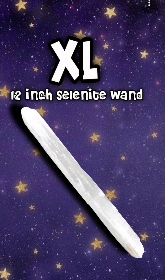 ✨️XL 12 inch selenite charging wand✨️