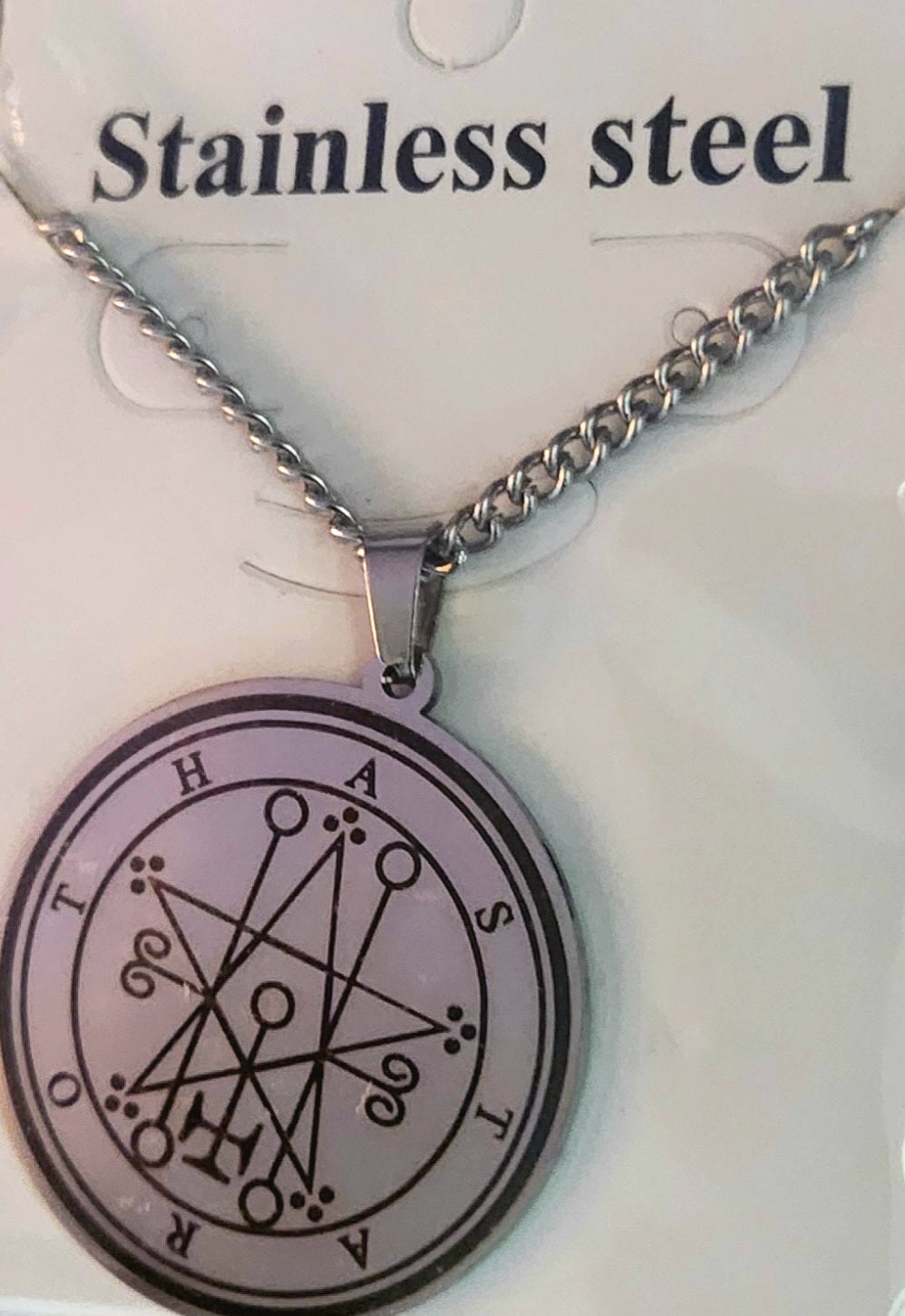 ☆Demonic Seal Necklace (ars goetia / goetian / solomonic)☆