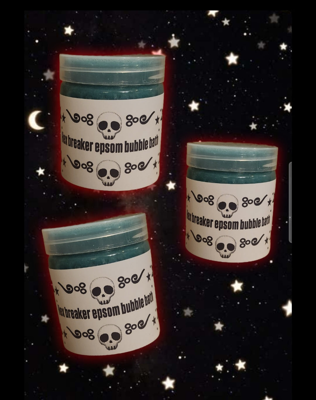 ✮Hex breaker epsom bubble bath ✮