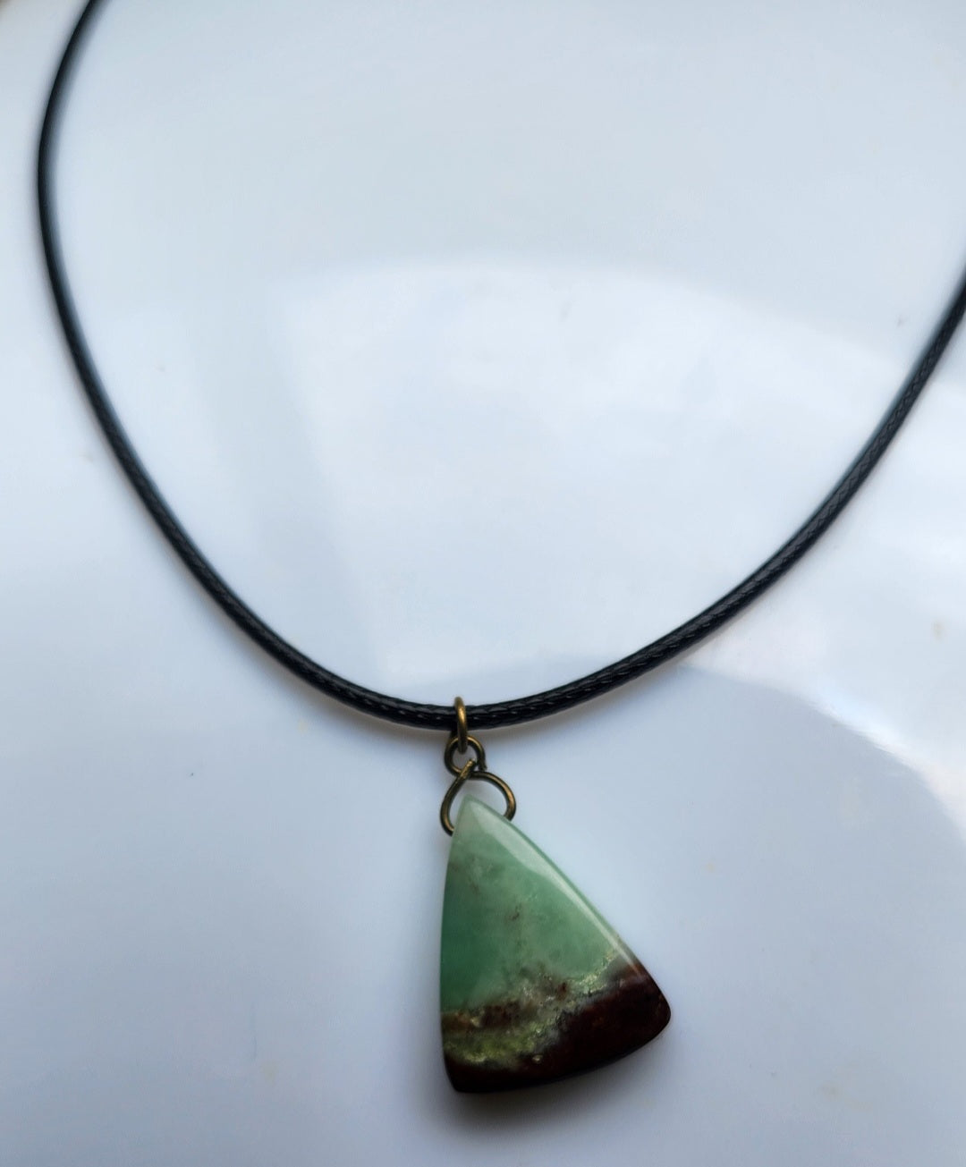 ꩜ ❤️  Chrysoprase necklace ❤️ ꩜