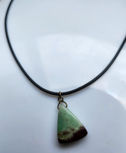 ꩜ ❤️  Chrysoprase necklace ❤️ ꩜