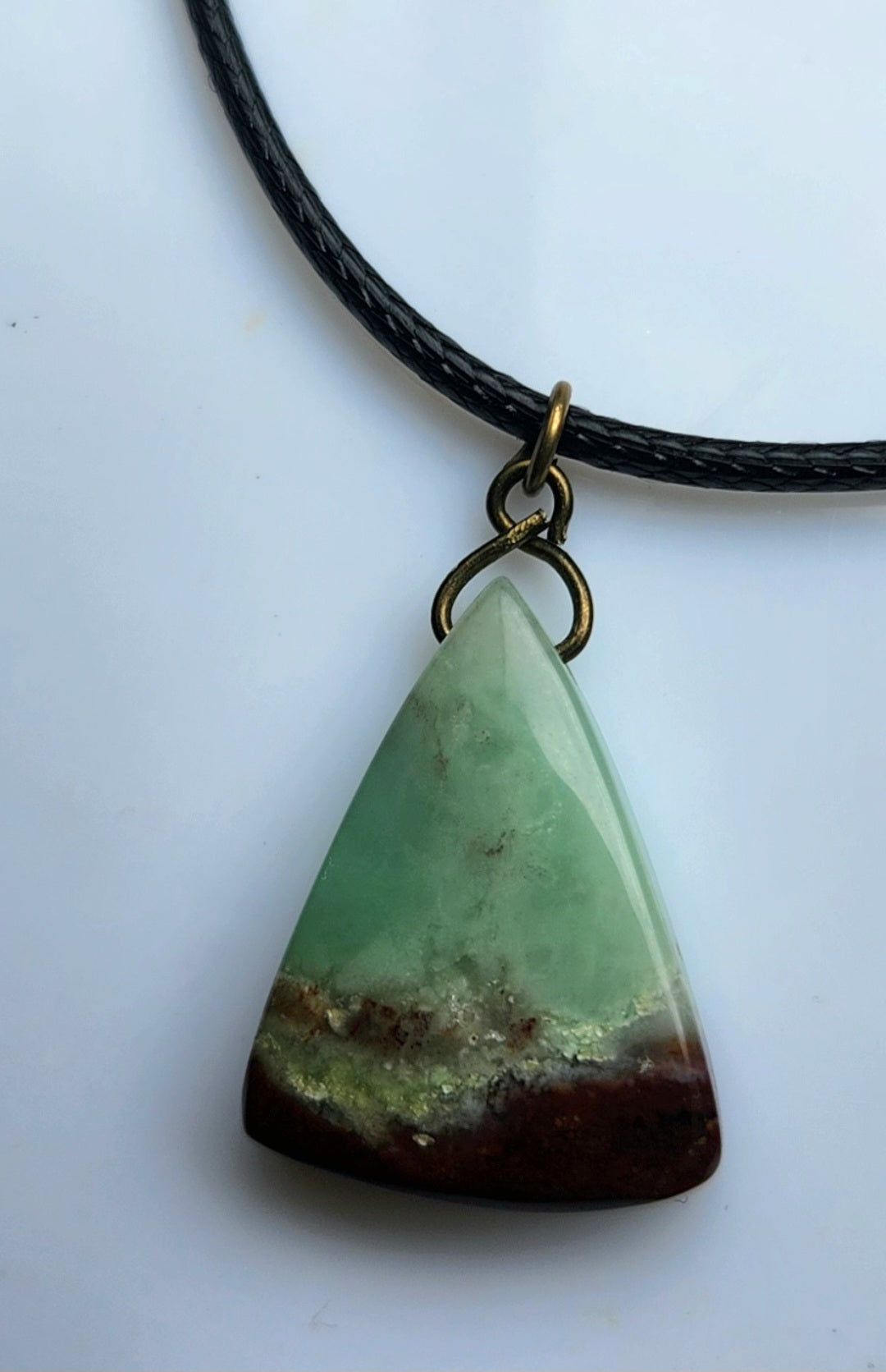 ꩜ ❤️  Chrysoprase necklace ❤️ ꩜
