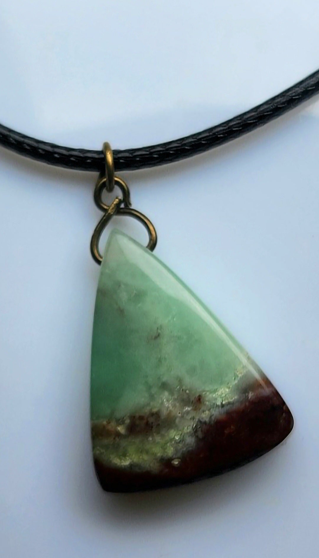 ꩜ ❤️  Chrysoprase necklace ❤️ ꩜