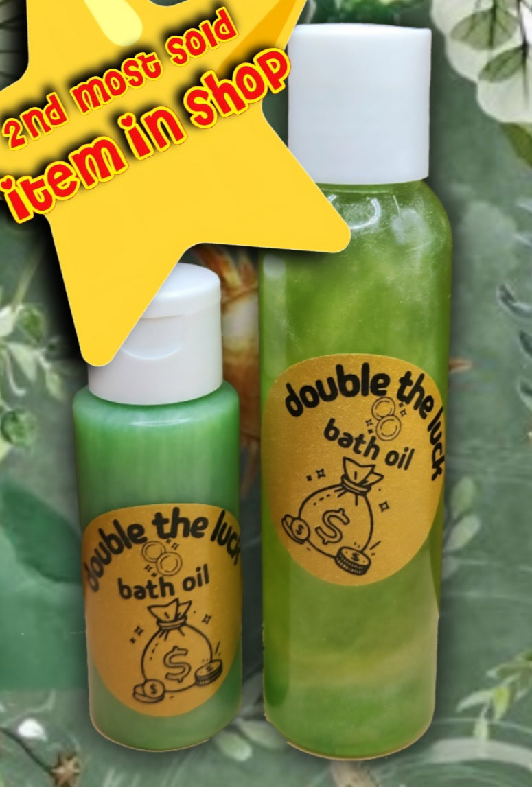 🪄Double the luck manifestation magnesium bath oil🪄