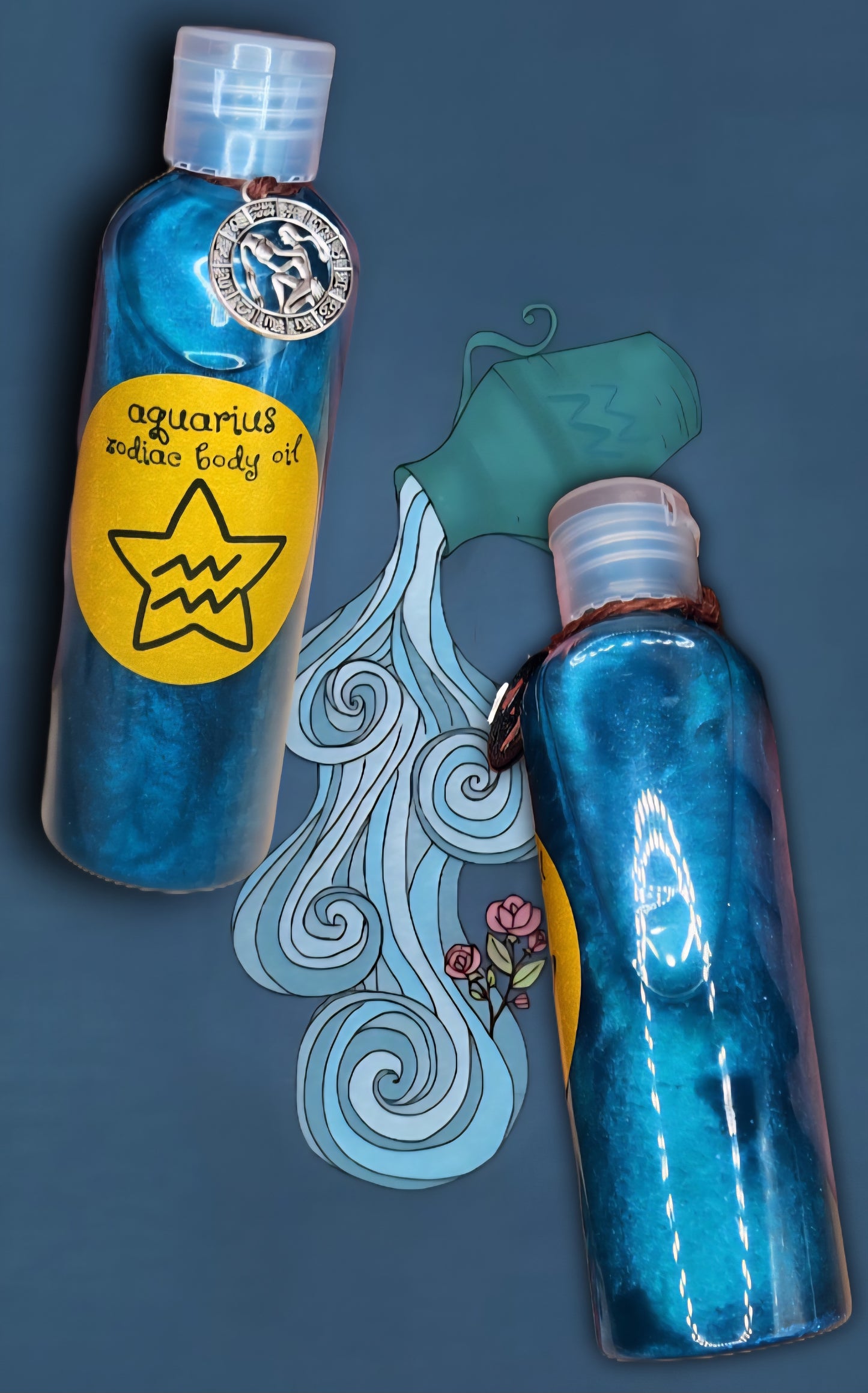 ♒️Sparkly Aquarius Body Oil♒️