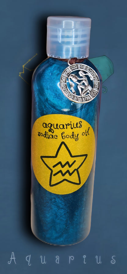 ♒️Sparkly Aquarius Body Oil♒️