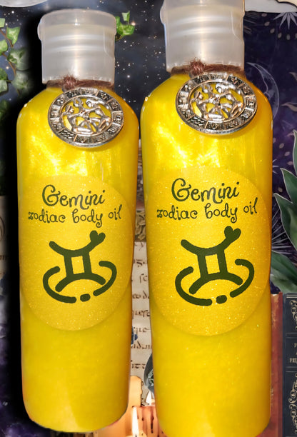 ♊️ sparkly gemini body oil ♊️
