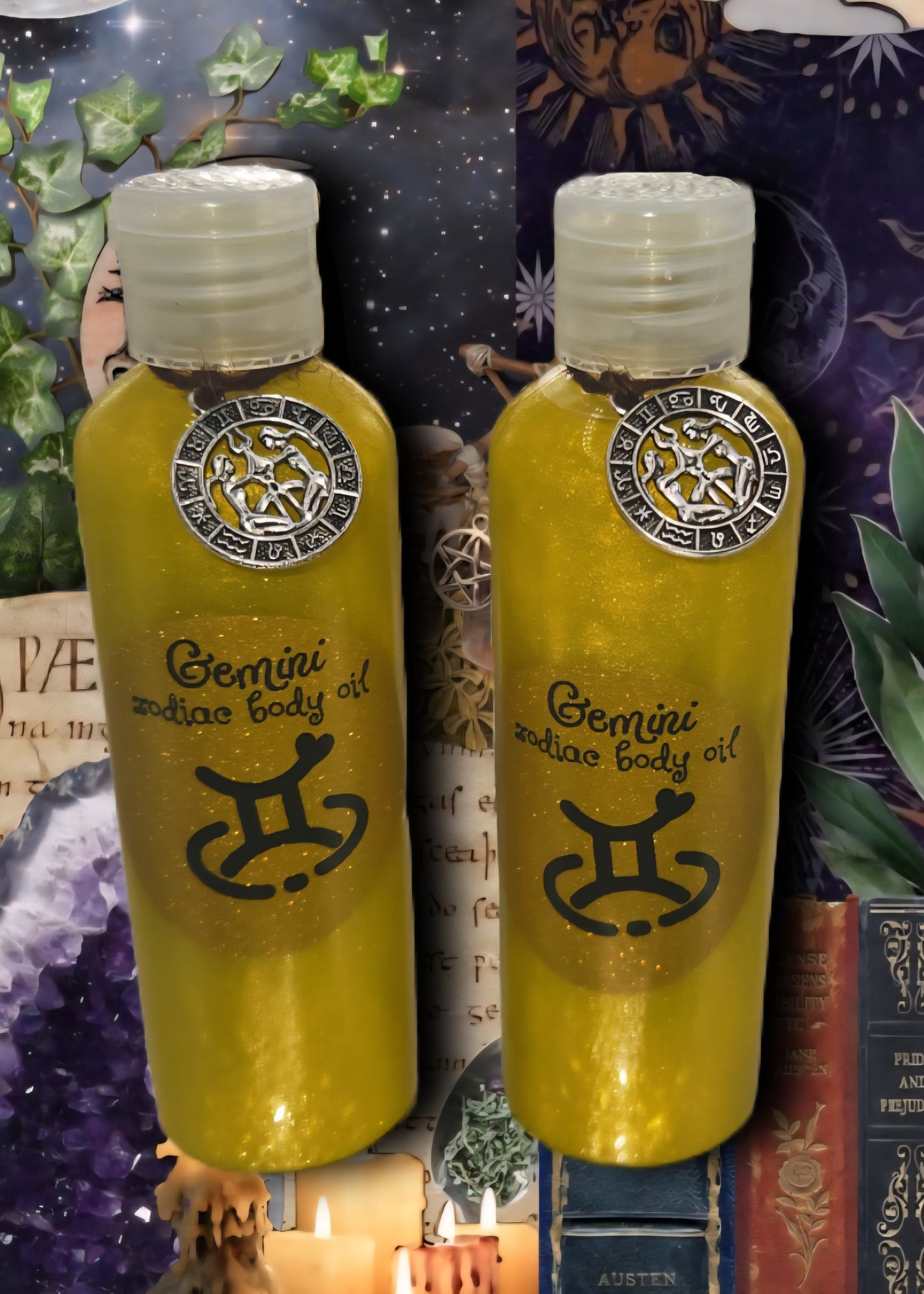 ♊️ sparkly gemini body oil ♊️