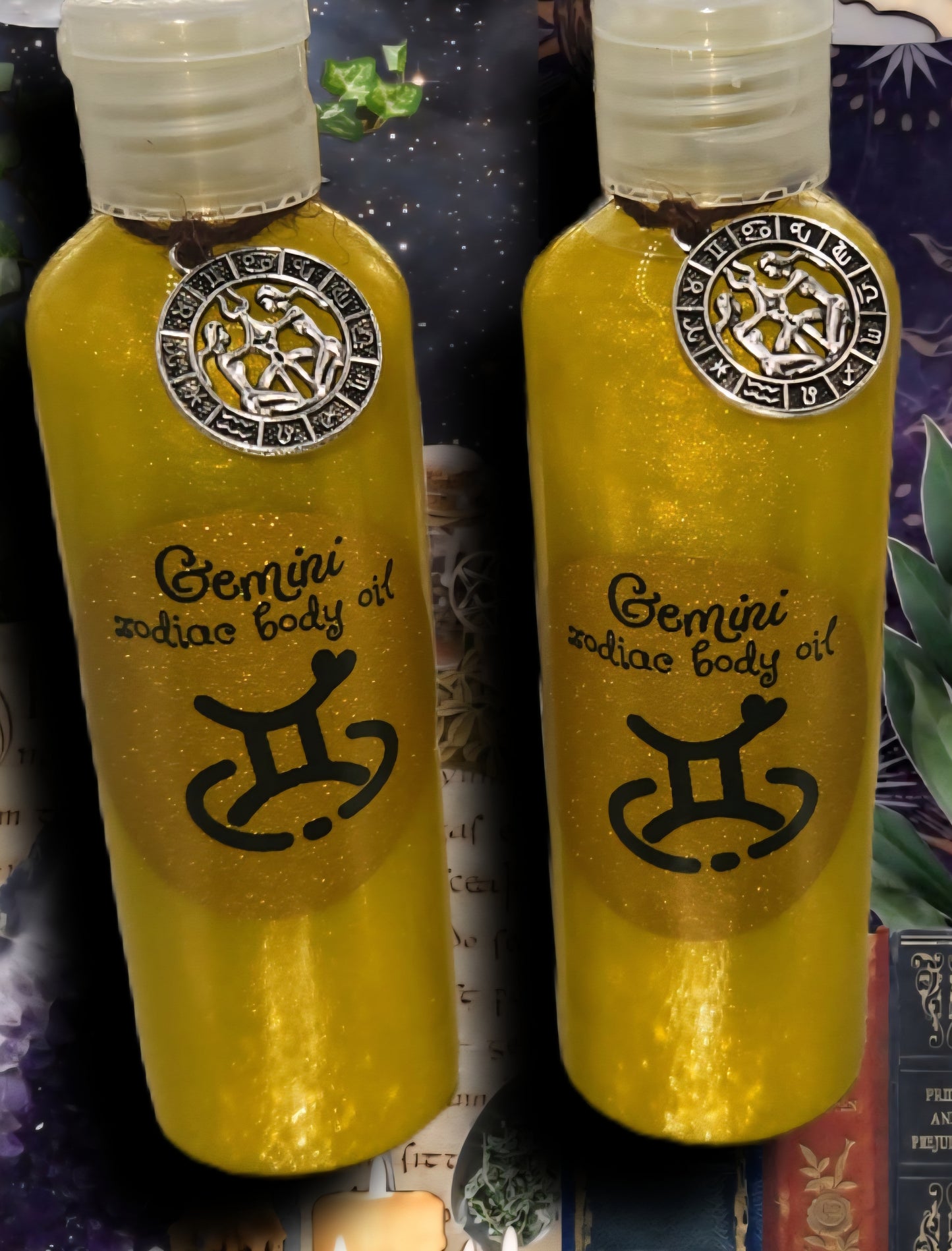 ♊️ sparkly gemini body oil ♊️