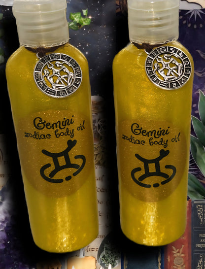 ♊️ sparkly gemini body oil ♊️