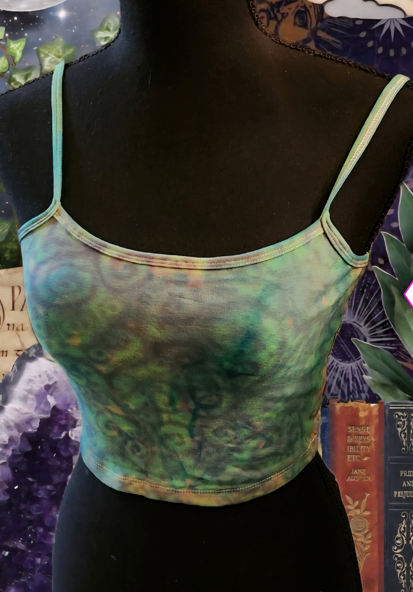 ✨️upcycled bralette/crop tank!✨️