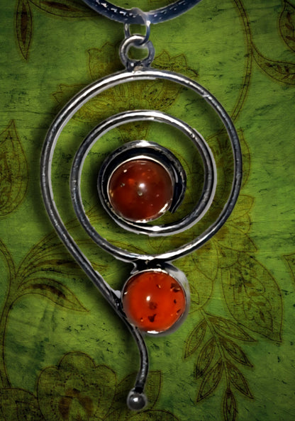 ⭐️✨️Right sided baltic amber necklace⭐️✨️