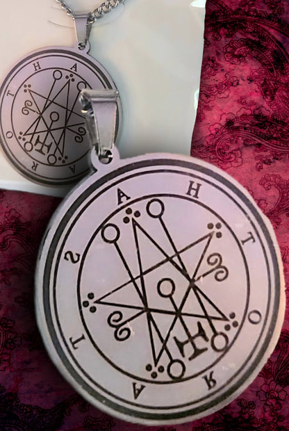 ☆Demonic Seal Necklace (ars goetia / goetian / solomonic)☆