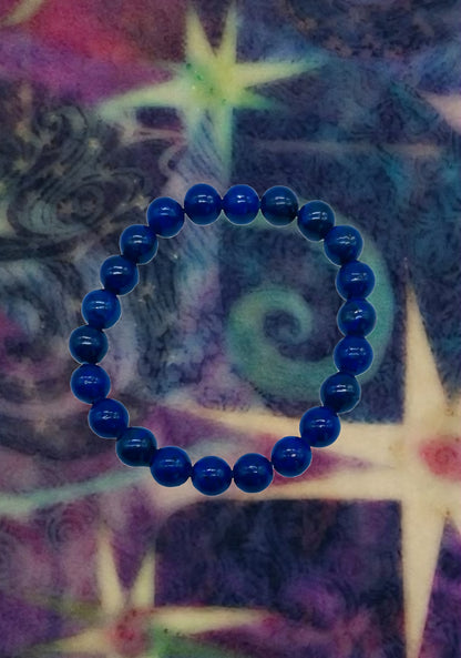 ✨️⭐️Authentic Lapis Lazuli Bracelet! 6mm and adjustable!!⭐️✨️
