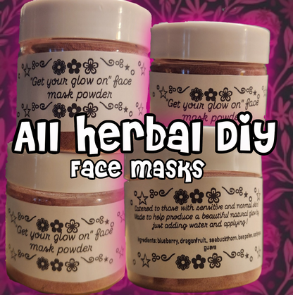 ✨️DIY herbal face masks✨️