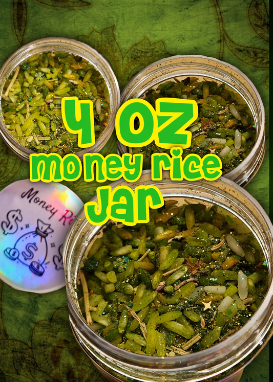 ✨️ 4 oz money rice jar ✨️
